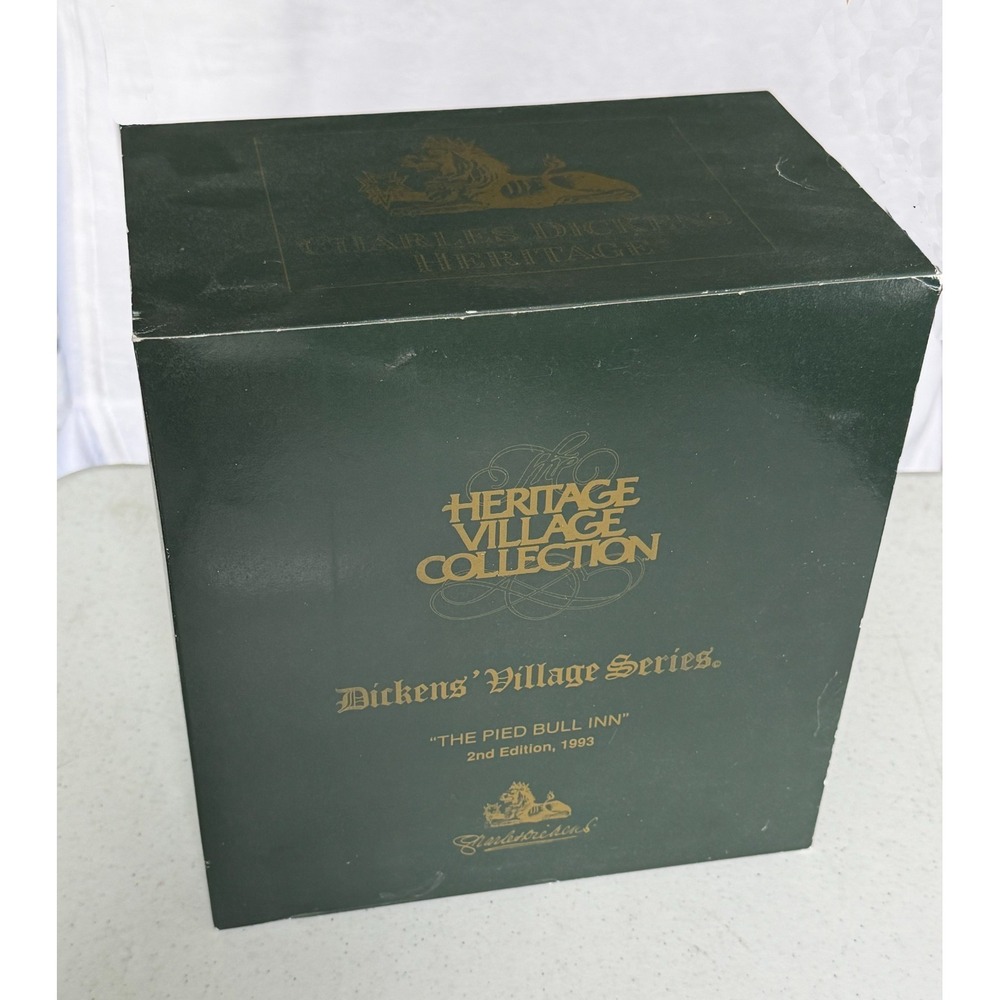 Dept 56 Dickens' Village The Pied Bull Inn #58332 Retired 9.25" x 6.5" - Picture 11 of 11
